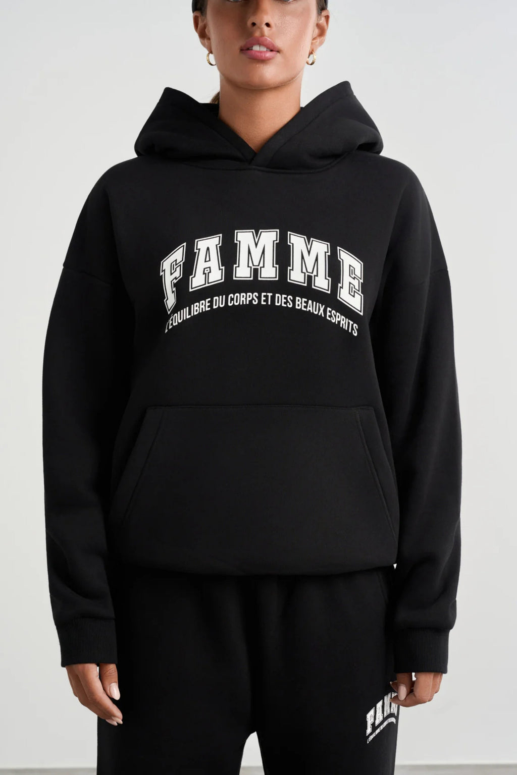 Équilibre Oversized Hoodie - for kvinde - FAMME - Hoodie