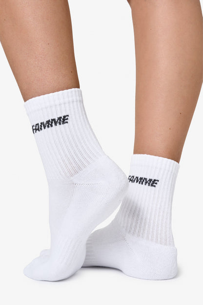 White 3-Pack Sky Knit Socks - for dame - Famme - Socks