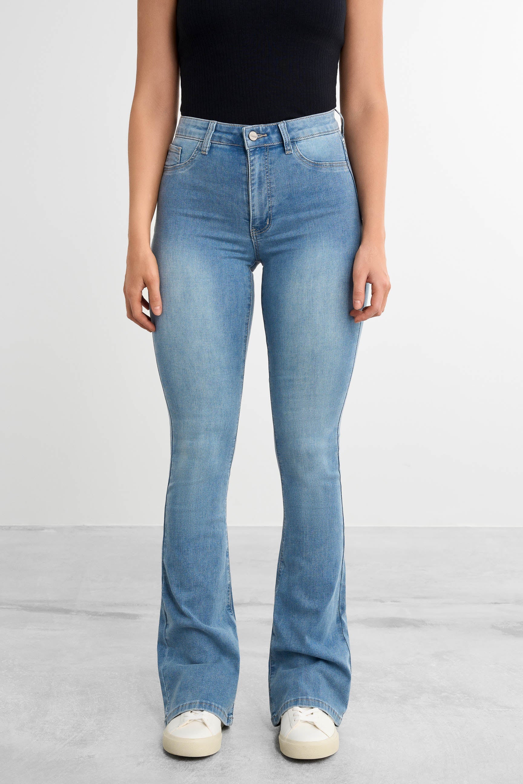 Flare Jeans V2 - for dame - Famme - Jeans