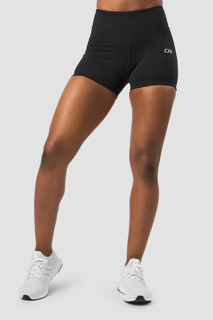 classic v-shape tight shorts  wmn - Black - for kvinde - ICANIWILL - Shorts