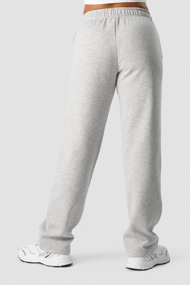 everyday straight leg sweatpants light grey melange