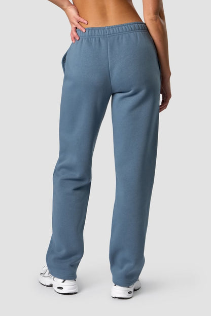 everyday straight leg sweatpants steel blue