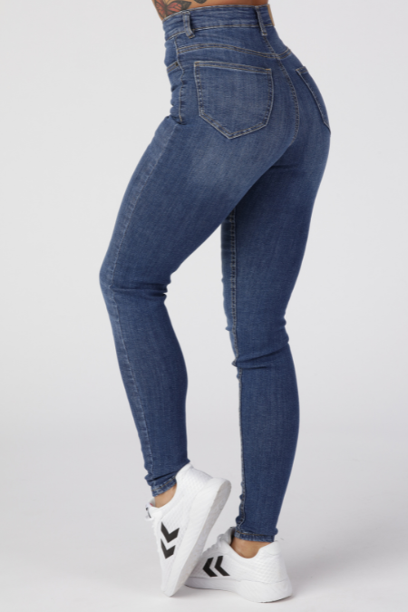 Callie Washed Skinny Jeans - for kvinde - NOISY MAY - Jeans