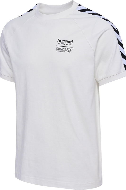 HUMMEL - Hmlarchive T-shirt S/s Peanuts - Blanc De Blanc/blanc De Blanc