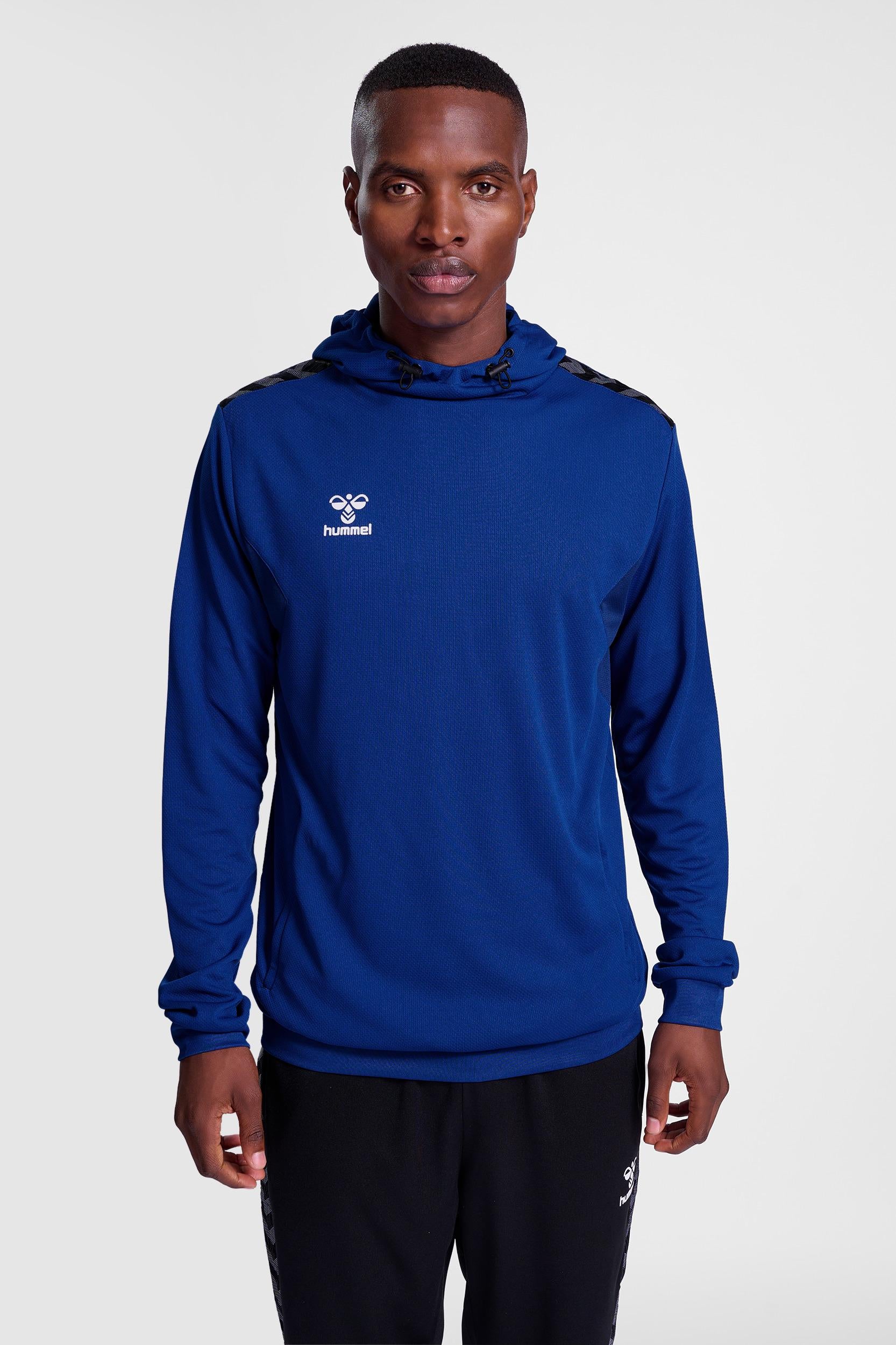 HUMMEL - Hmlauthentic Pl Hoodie - True Blue