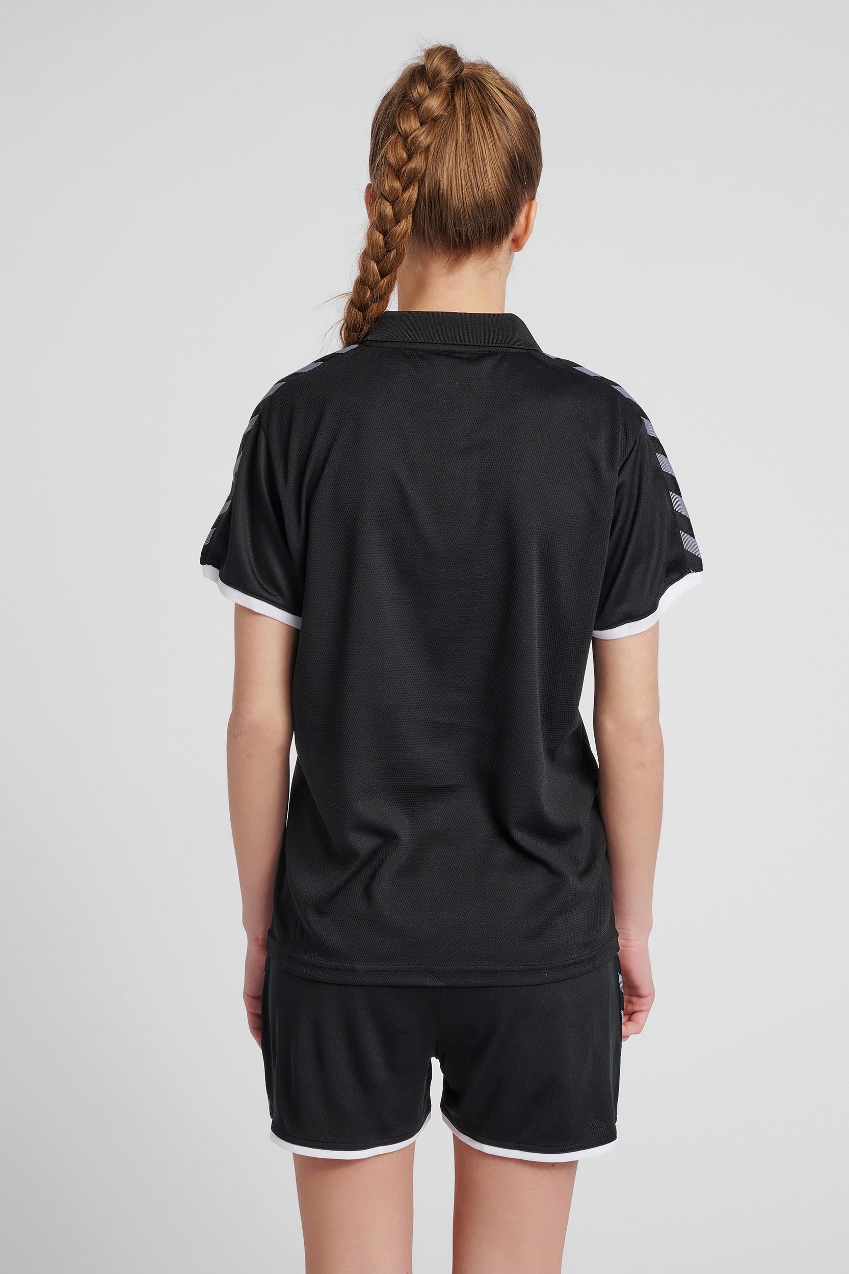 HUMMEL - Hmlauthentic Woman Functional Polo - Black/white