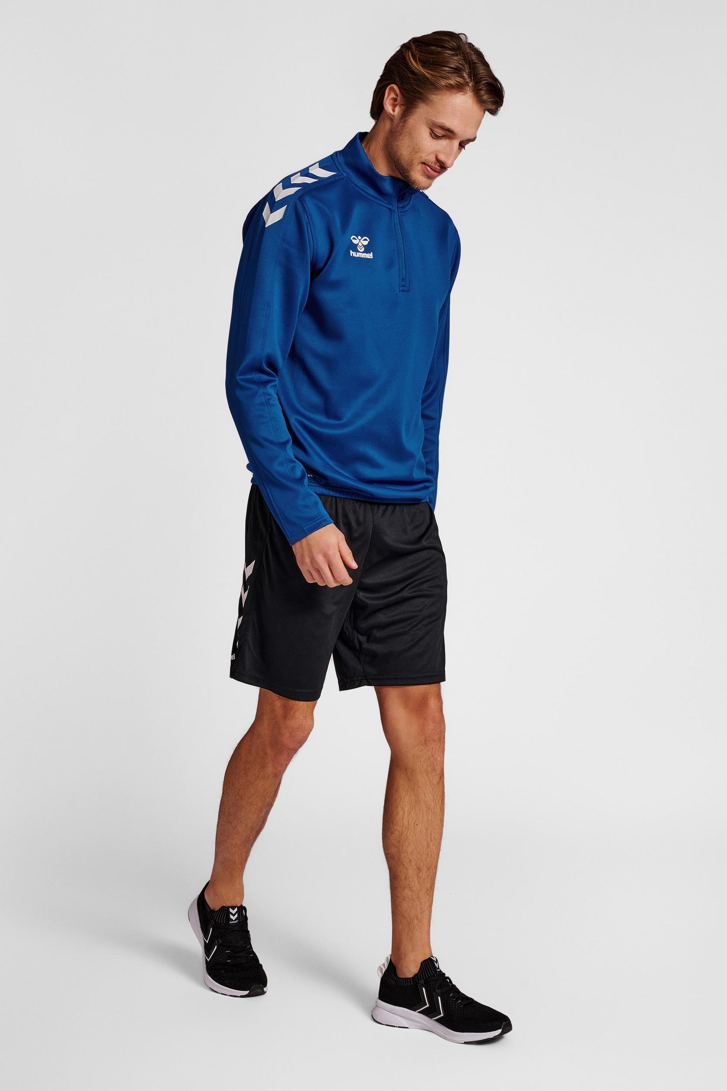 HUMMEL - Hmlcore Xk Half Zip Poly Sweat - True Blue