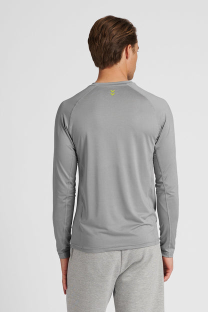 HUMMEL - Hmlgg12 Training Tee L/s - Alloy