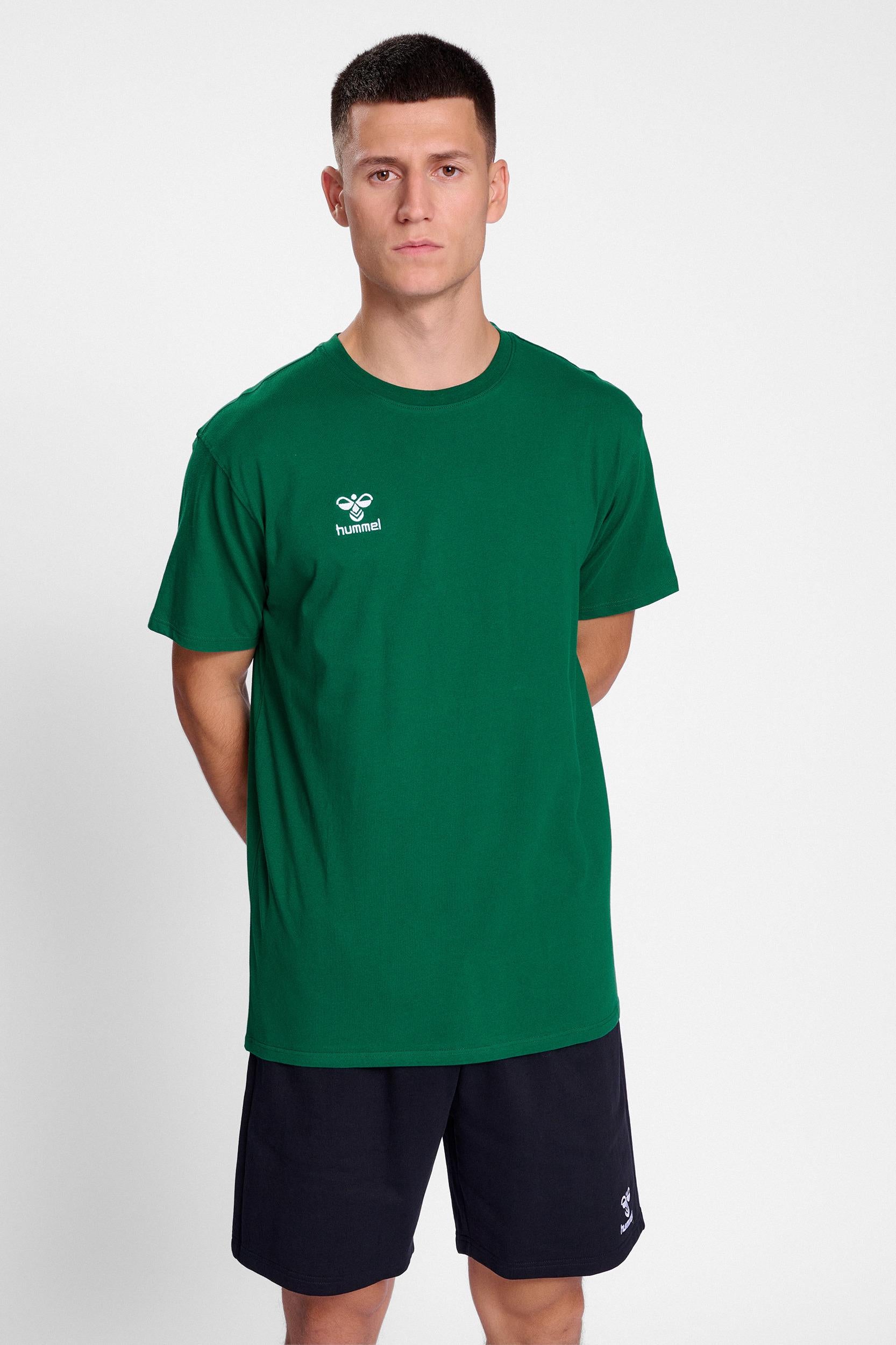 HUMMEL - Hmlgo 2.0 T-shirt S/s - Evergreen