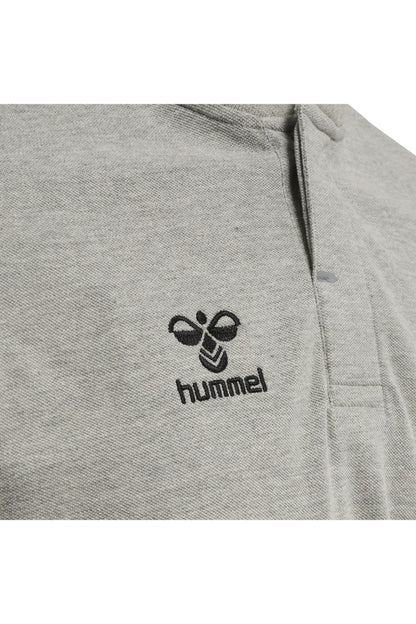 HUMMEL - Hmlmove Grid Polo - Grey Melange