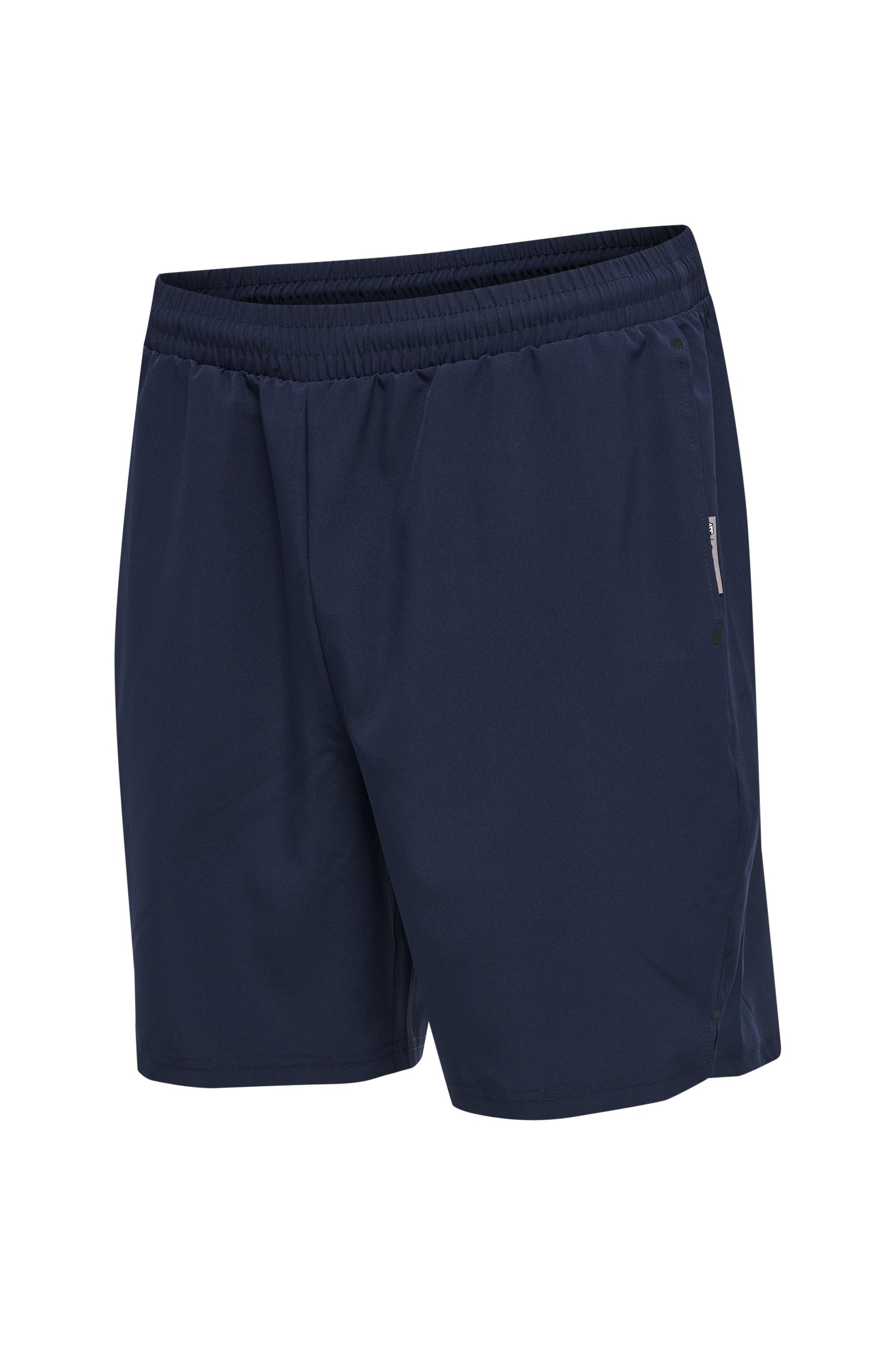 HUMMEL - Hmlmove Grid Woven Shorts - Marine