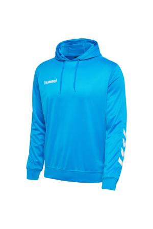 HUMMEL - Hmlpromo Poly Hoodie - Diva Blue