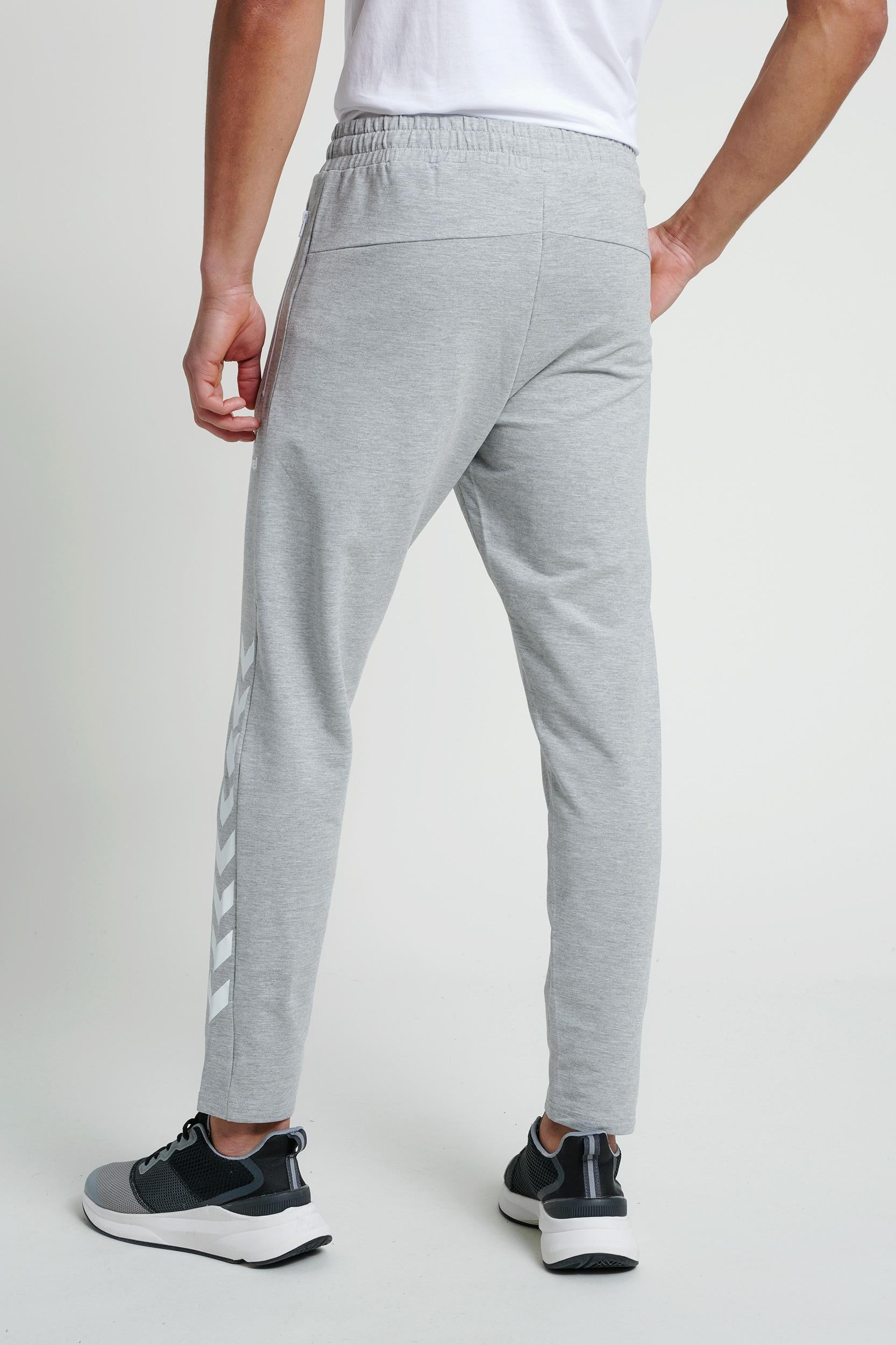 HUMMEL - Hmlray 2.0 Tapered Pants - Grey Melange