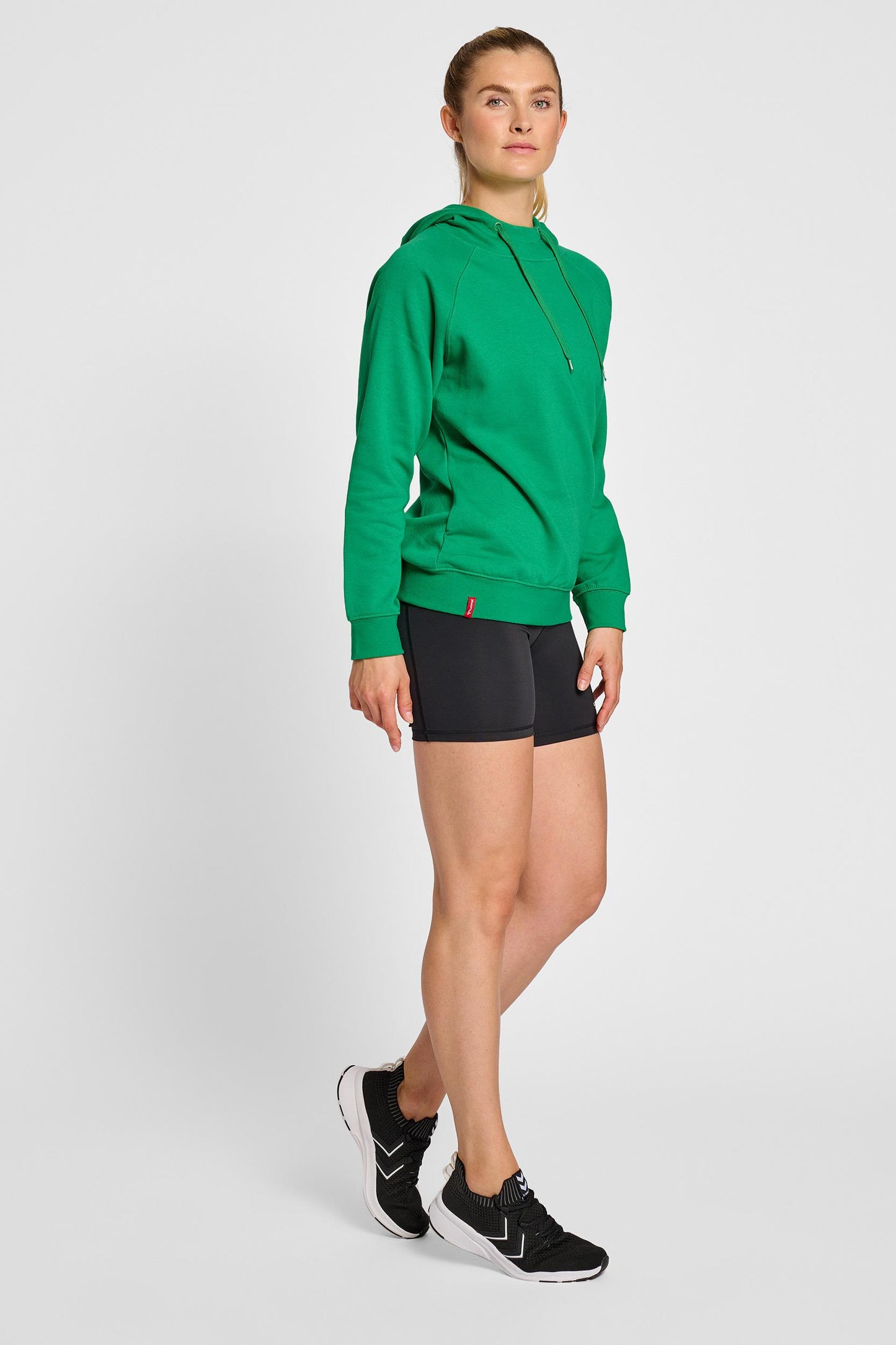 HUMMEL - Hmlred Classic Hoodie Woman - Jelly Bean