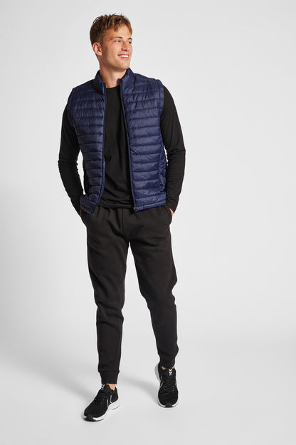 HUMMEL - Hmlred Quilted Waistcoat - Marine