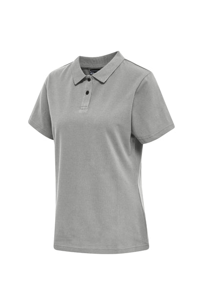 HUMMEL - Hmlred Stretch Polo Woman - Grey Melange