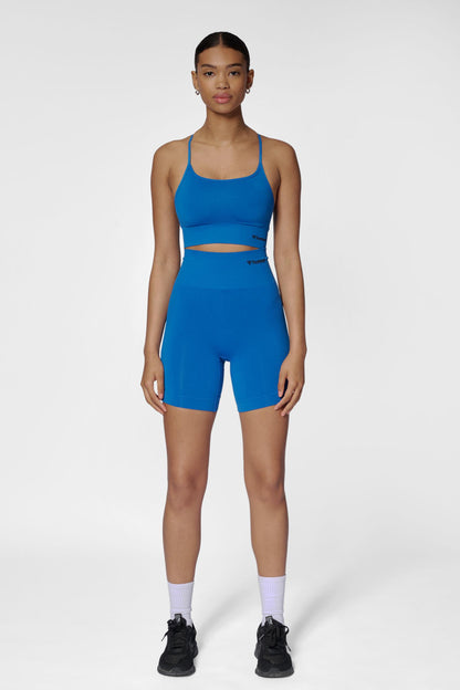 HUMMEL - Hmltif Seamless Shorts - Olympian Blue