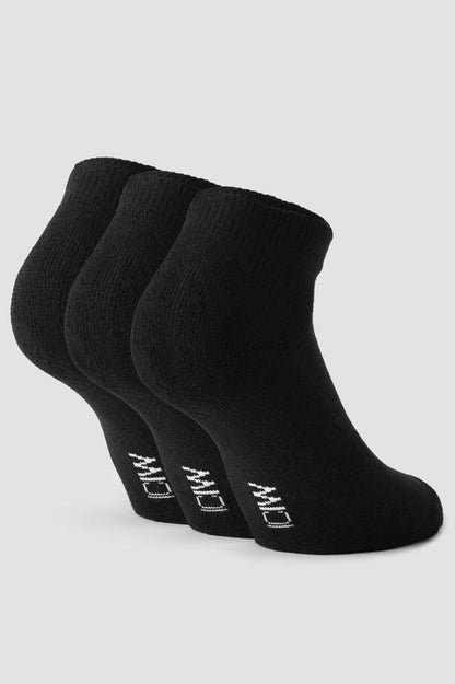 ICANIWILL - Ankle Socks 3-pack - Black