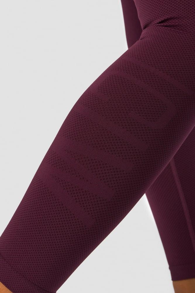 ICANIWILL - Define Seamless V-shape Tights - Maroon