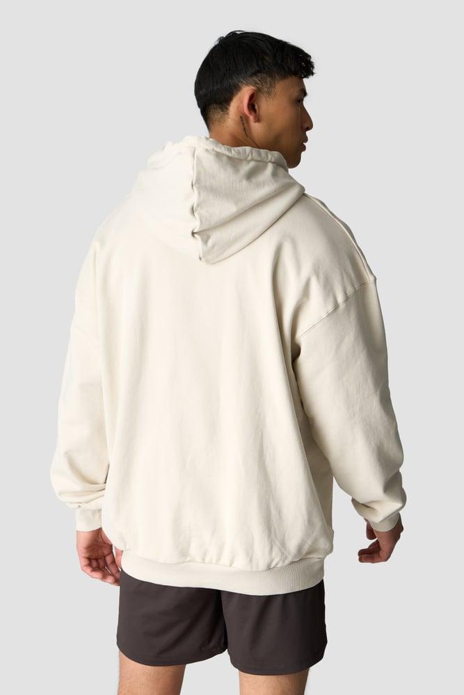 ICANIWILL - Revive Oversized Hoodie Print - Light Beige