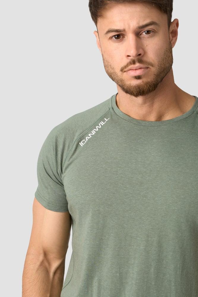 ICANIWILL - Tri-blend Clean Tee - Sea Green