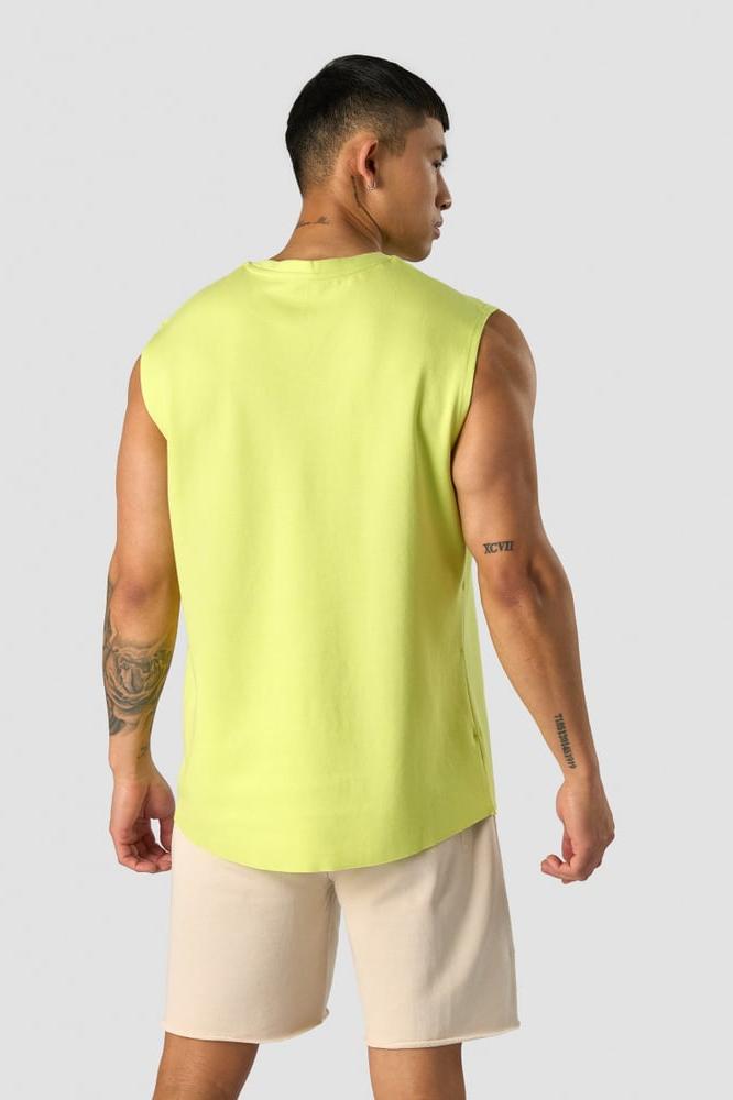 ICANIWILL - Unified Sleeveless T-shirt - Yellow