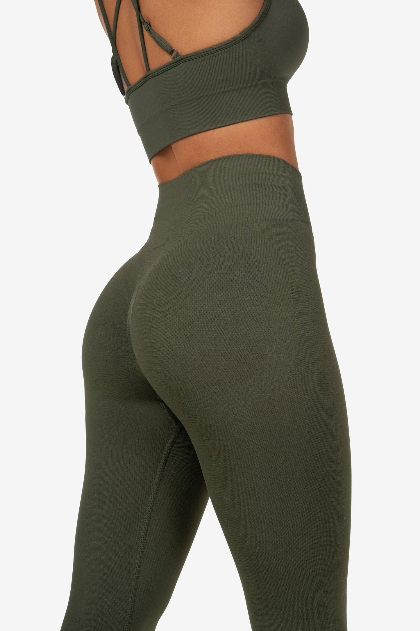 Lunge Tights - Green - for kvinde - FAMME - Tights