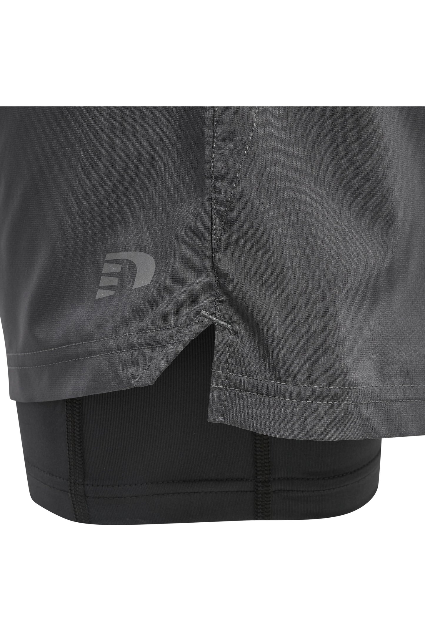 NEWLINE - Women 2-in-1 Running Shorts - Forged Iron