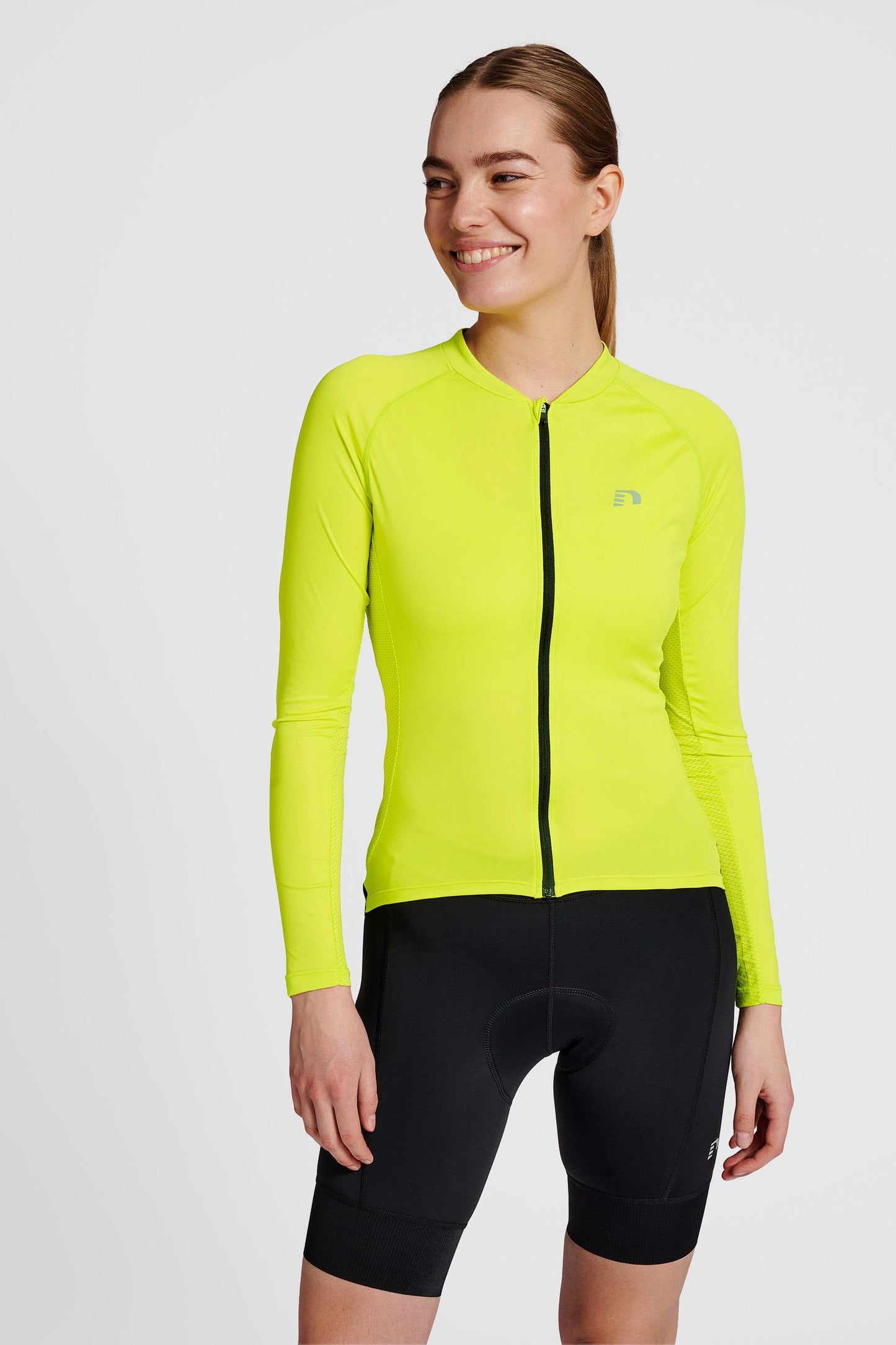 NEWLINE - Womens Core Bike L/s Jersey - Evening Primrose