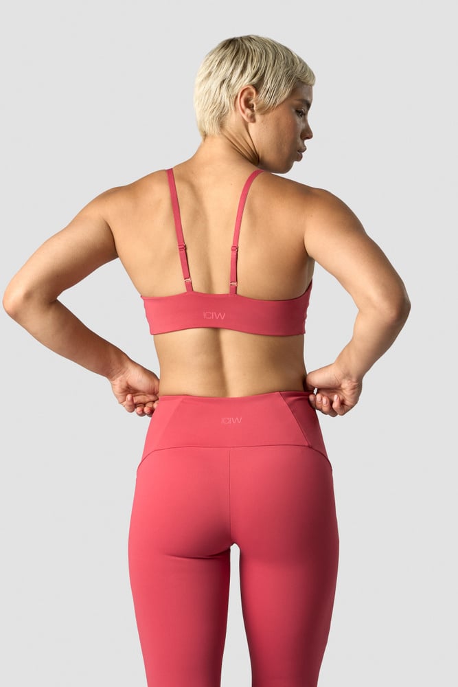 nimble adjustable sports bra berry