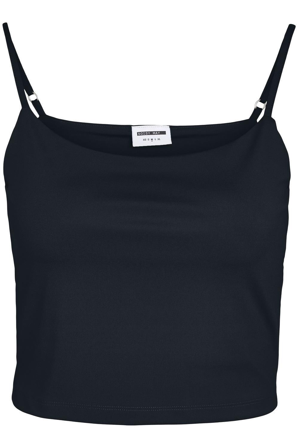 NOISY MAY - Teresa Cropped S/l Top - Black