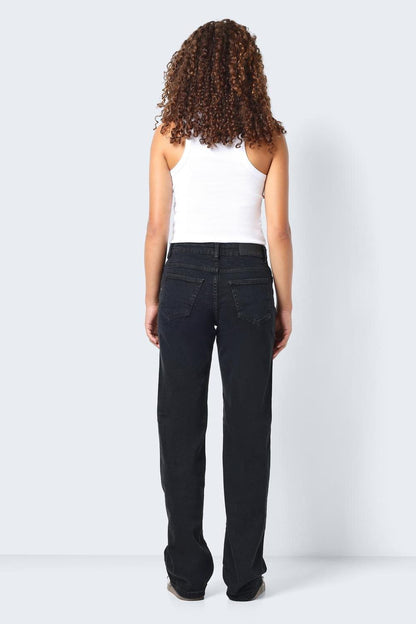 NOISY MAY - Yolanda Nw Wide Jeans Black - Black