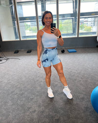 Tie Dye Scrunch Shorts