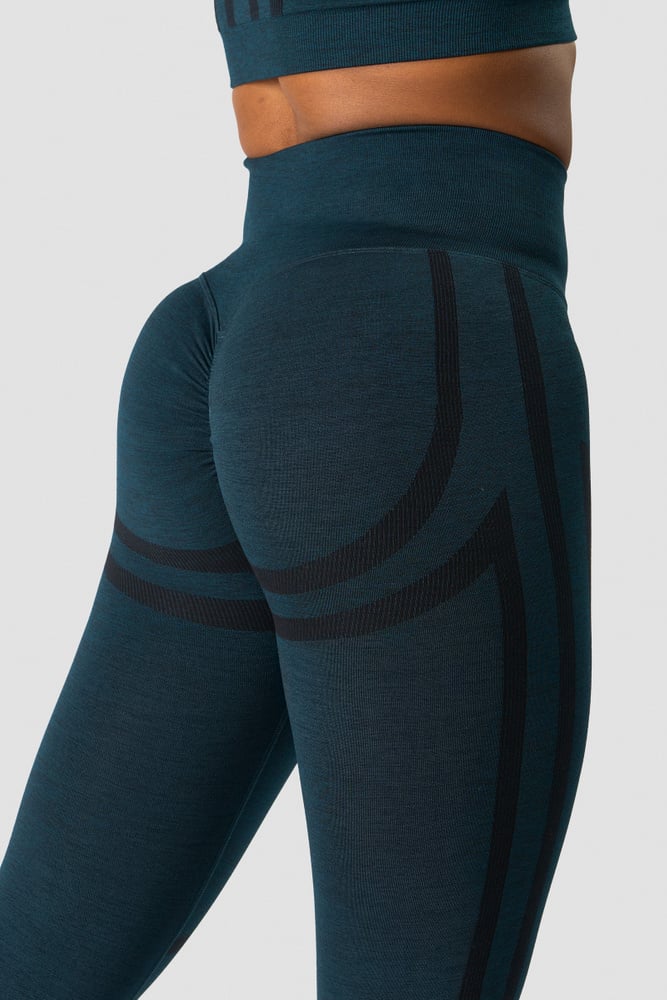 rush seamless tights dk teal