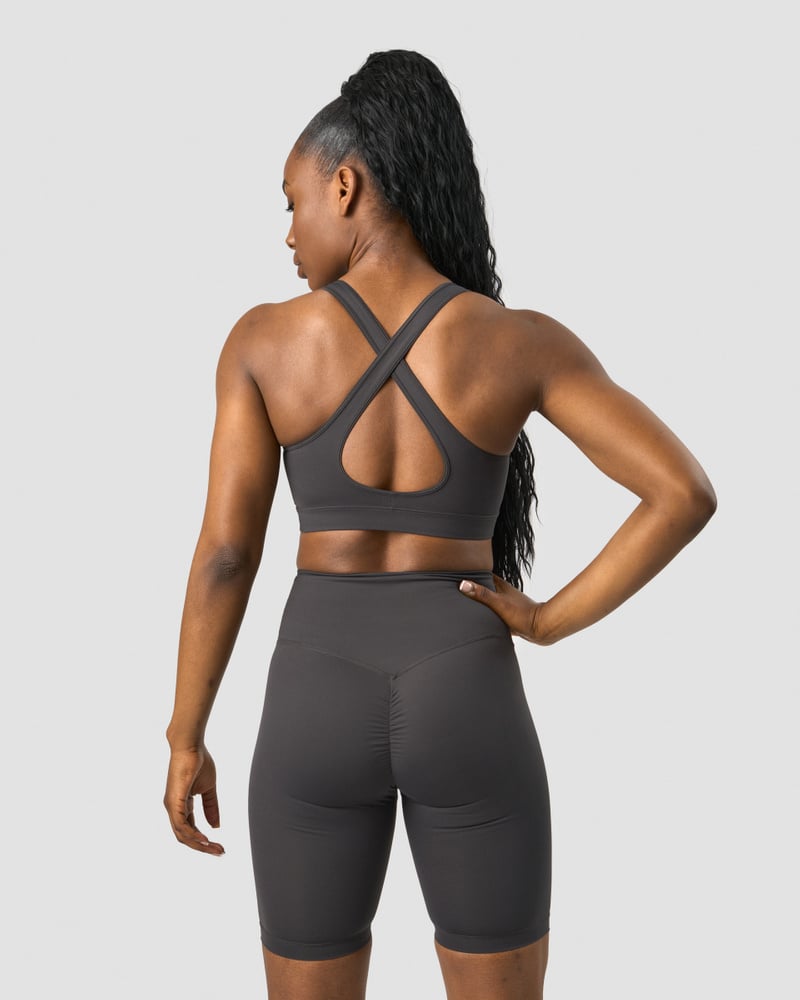 scrunch sports bra anthracite wmn