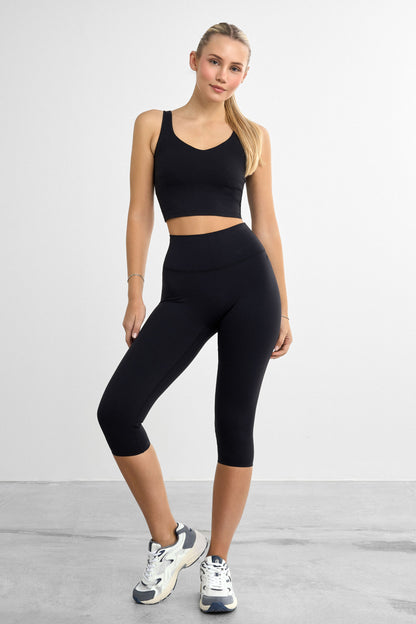 Softy Capri Leggings - for kvinde - Famme - Leggings