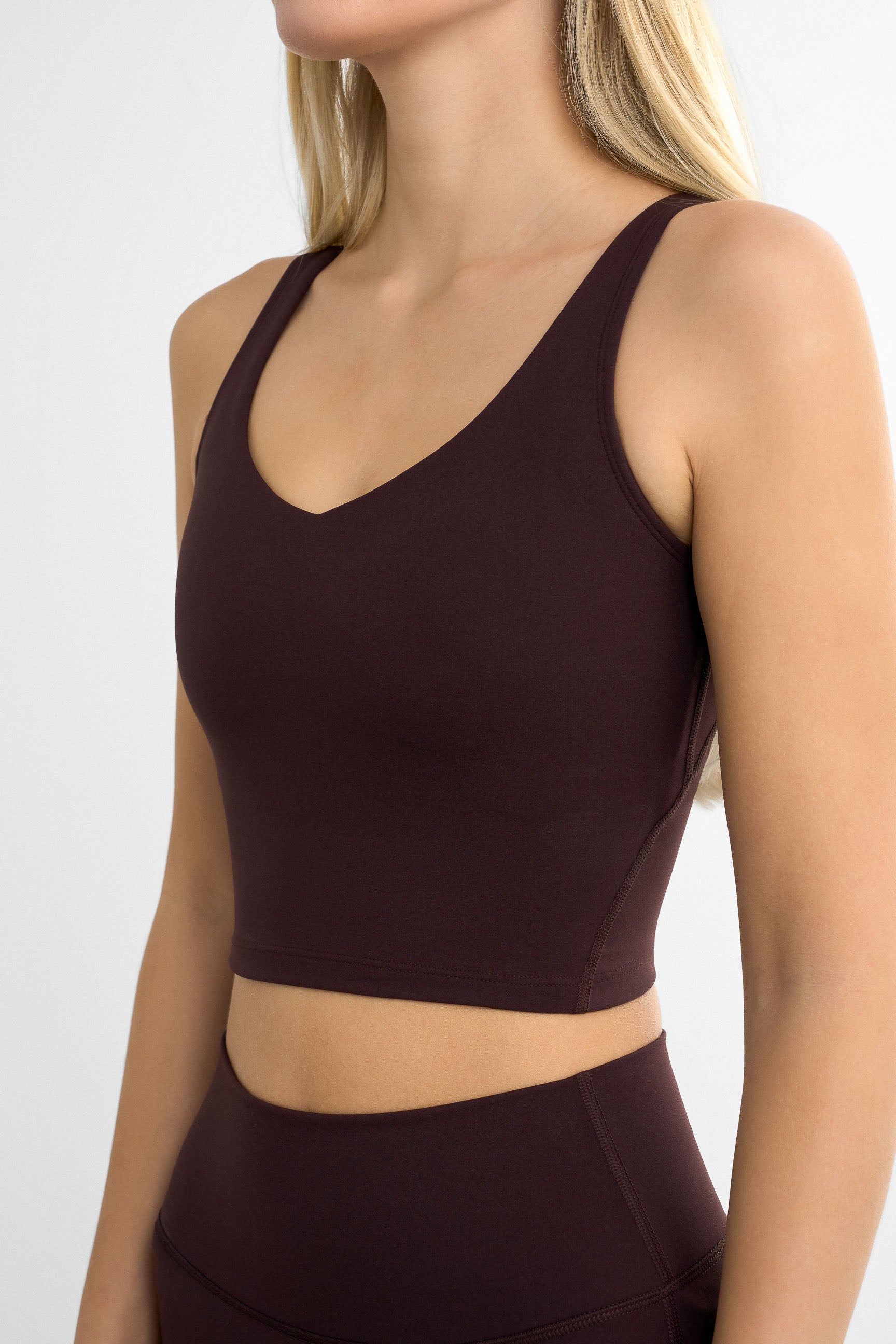 Softy Crop Top - for dame - Famme - Sports Bra