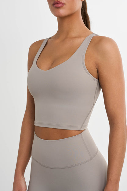 Softy Crop Top - for kvinde - FAMME - Sports Bra