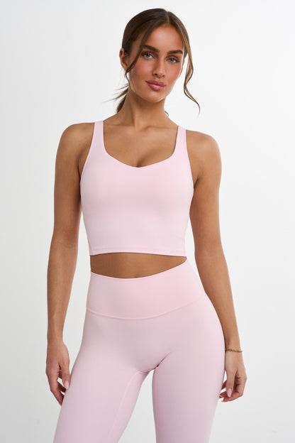 Softy Crop Top - for kvinde - FAMME - Sports Bra