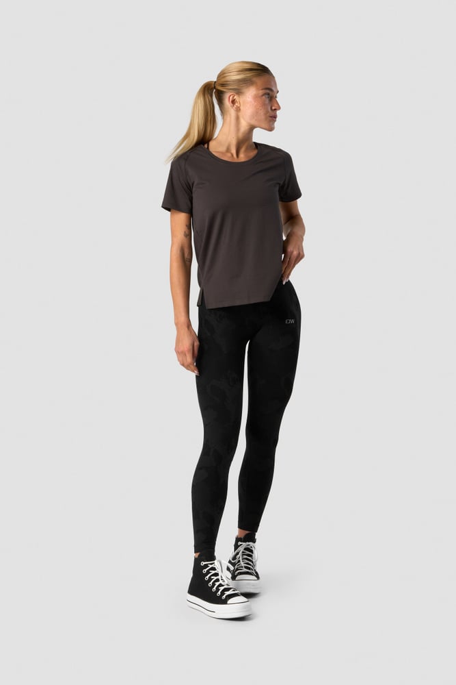 stride t-shirt wmn charcoal